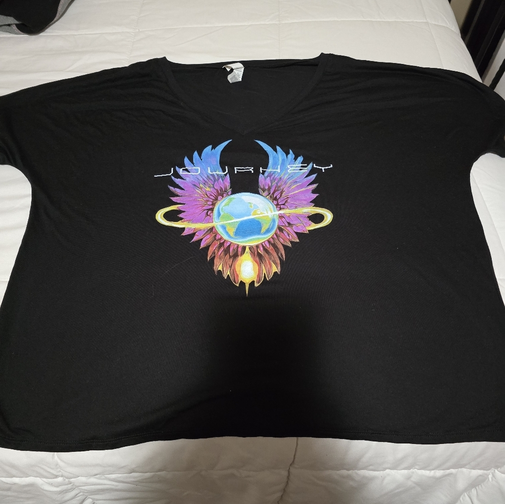 Original Journey T-shirt from the Toto and Journey Tour 2023